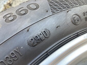 Alu kola ŠKODA FABIA 4 15" 5x100 zimní CONTINENTAL 185/65R1 - 7