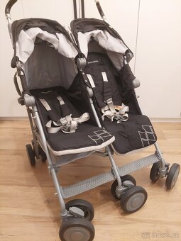 Kočárek golfky pro dvojčata Maclaren Twin Techno - 7
