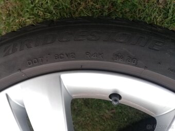 alu Škoda Karoq 215/50/18 letní,alu Mytikas Škoda 18" orig. - 7