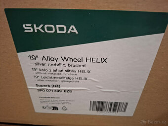 Nové orig. alu disky ŠKODA Superb IV 8,0Jx19 ET44 vč. DPH - 7