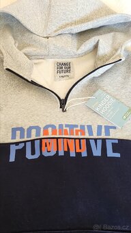 Mikina s kapucí NOVÁ Tchibo vel. 170/176 - 7