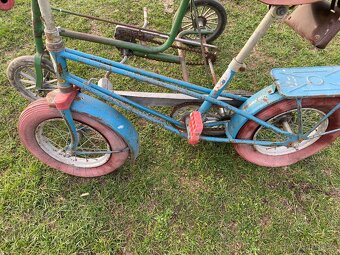 tříkolka stará dětská tříkolka retro tříkolka dětské kolo - 7