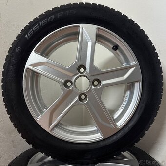 TOYOTA AYGO 4x100 R15 ET35+ZIMNÍ 165/60R15 7,5mm - 7