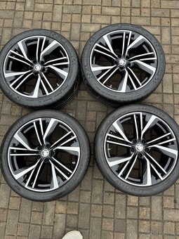 ORIGINÁL Alu Škoda IGNITE R20, 5x112 - LETNÍ PNEU, TPMS - 7