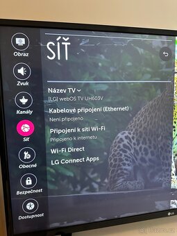 LG 43” 4K UHD Smart TV | YouTube | DVB-T2 | Stav jako nový - 7