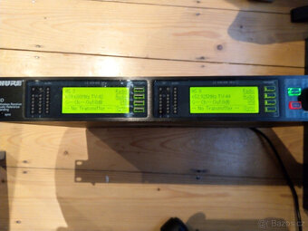 Shure UHF UR4D UR2 UR1 Beta 58a Radio Micro System ruční pře - 7