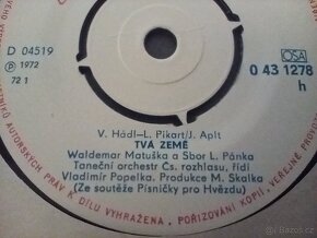 Karel Gott SP 8 ks, W.Matuška 7xSP, J.Laufer 3xSP - 7