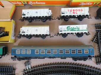 TT - Sestava vláčky, mašinky - modelová železnice - 7