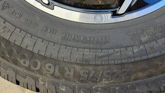 Zimní Zánovní Alu 5x130 225/75 R16CP Ducato Jumper Boxer - 7