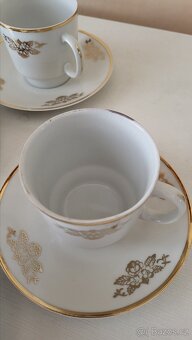 Kávový servis porcelánky Loket, 6 ks - 7