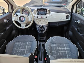 Fiat 500 Lounge 1.2 51kW Facelift PANO KLIMA NAVI 57tis.km - 7