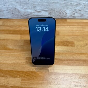 iPhone 15 Pro 256GB, přírodní Titan, eSIM (rok záruka) - 7