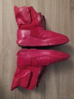 Pánské, stylové high top boty se zipem - Velikost 43 - 7