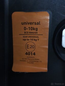 jako nová dětská autosedačka – vajíčko - 7