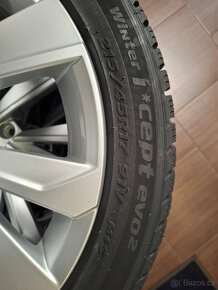 Nový orig. zimní set Škoda Fabia IV - 215/45 R17 Hankook - 7