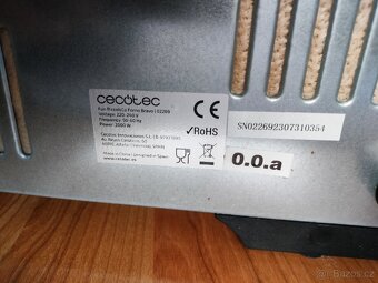 Trouba na pizzu Cecotec 02269 - 7