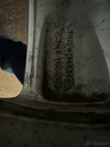 Zimní sada alu kol na vw touareg 255/60 r17 106H - 7