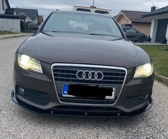 LIPKO LIPO SPOJLER AUDI A4 B8 B8.5 POD PREDNY NARAZNIK - 7