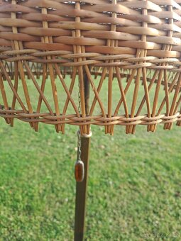 mosazná stojanová lampa - funkční - 7