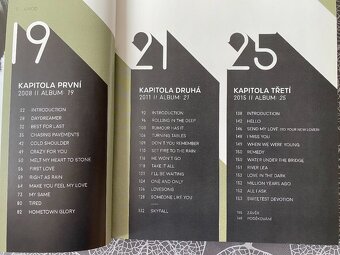 Nová kniha Adele - Příběh písní - 7