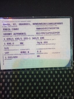 Škoda fabia combi 1.9TDI - 7