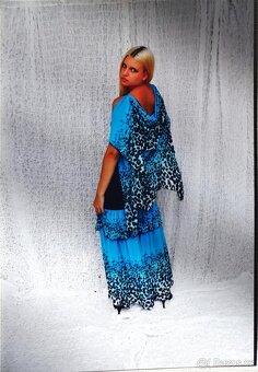 Šaty s falešnou  perelínkou - 7