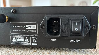 Dune HD DUO 4K ESS SABRE32 DAC multimediální centrum - 7