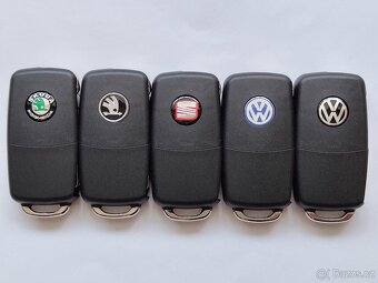 Klíč Škoda Volkswagen Seat  Klíče lze použít pro Volkswagen - 7