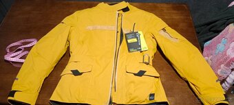 Prodám dámskou moto bundu MACNA Evora Yellow L - 7