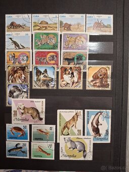 FILATELISTICKÉ ALBUM SE ZNÁMKAMI - 7