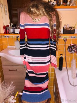 svetrovesaty# maxidlouhe# long# prouzky #Esprit - 7