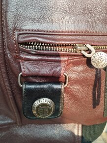 Kožená retro bunda Harley Davidson pro sběratele originalit - 7