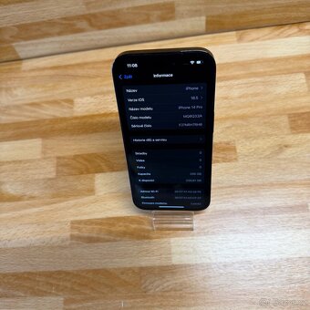 iPhone 14 Pro 256GB, černý, 100% baterie (rok záruka) - 7