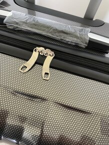 Nové perleťové šedé cestovní kufry - doporučuji - 7