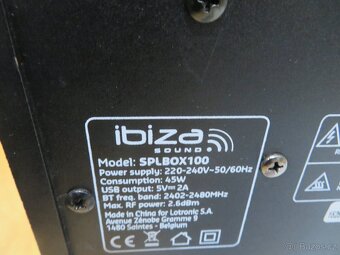Party reproduktor Ibiza SPLBOX100 - 7