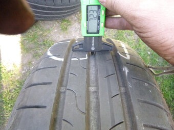 4x letní pneu dunlop 185/60 r15 (7 mm) - 7