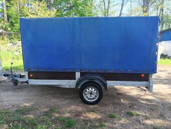 PŘÍVĚS brzděný, jednonápravový 1300Kg 300x132 - 7
