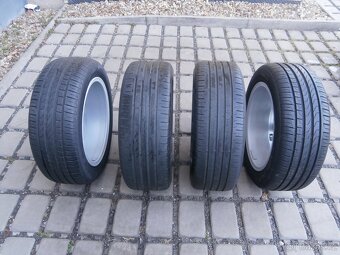 LETNÍ ALU KOLA 5 X 112 ŠKODA SUPERB ORIG. 215 55 17 - 7