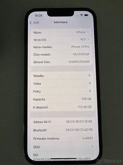 iPhone 13 PRO 128GB Blue - 7