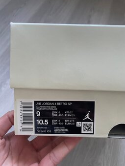 Air Jordan 4 Retro White and Green - 7