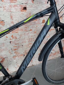Kolo Merida Crossway 20-V 48cm matná černo-šedo-limetková - 7