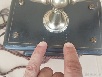 Historicky telefon na kliku cca 1920-1930 - 7