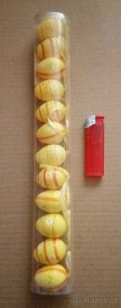 Velikonoční dekorace – umělá vajíčka 4 cm - 7