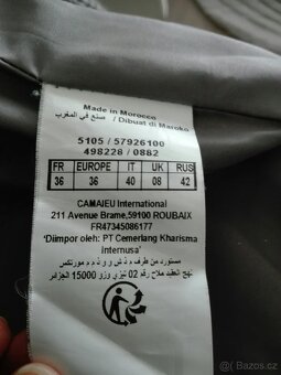 Dámský vlněný kabát 36 Camaieu - 7