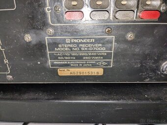 Pioneer receiver blue line - 7