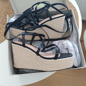 boty dámské letní espadrilky sandále - 7