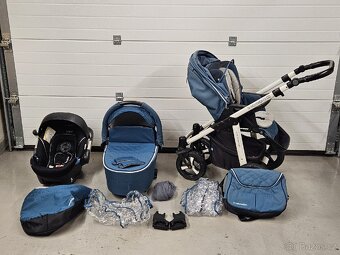 Kočárek 3v1 Baby Design Lupo Comfort, trojkombinace + Cybex - 7