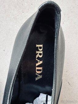 Prada Saffiano Oxford polobotky - 7
