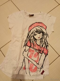 dívčí trika,mikiny, tričko zn. Sam vel.152-158 - 7