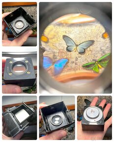 Raritní historický středoformát Exakta 66 Vertical - 7